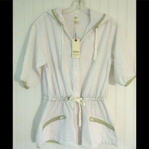 Dylan top eyelet with hood new NWT sz XS